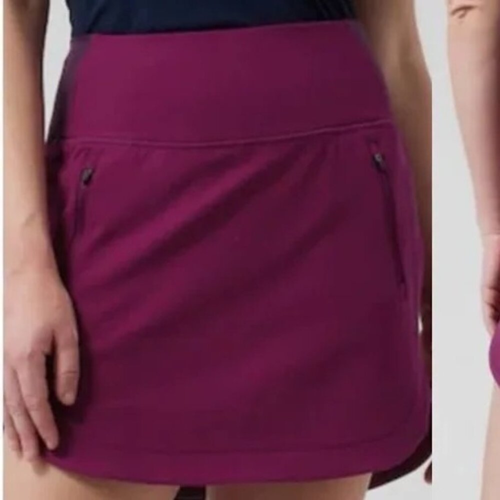 Athleta Exotic Fuchsia 18” Golf Skort Size Medium